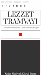 Mobile Screenshot of lezzettramvayi.com
